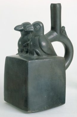 Vessel with Two Birds