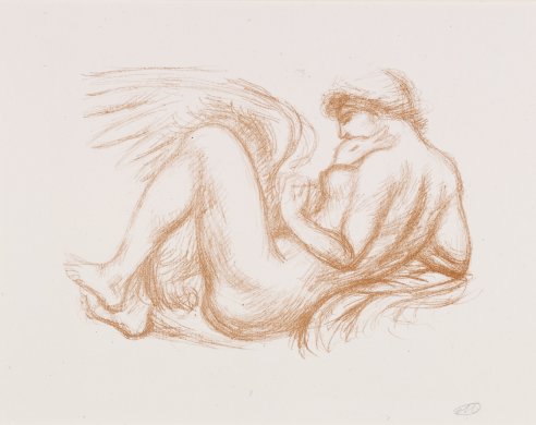 Leda and the Swan from the portfolio Aristide Maillol: Sculpture and Lithography