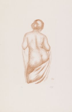 After the Bath (version 2) from the portfolio Aristide Maillol: Sculpture and Lithography
