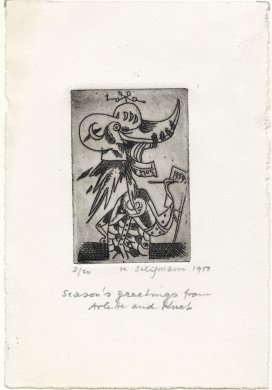 Christmas Etching 1958