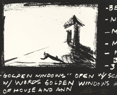 Design for &quot;Golden Windows&quot; from the portfolio Artifacts at the End of a Decade