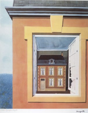 Untitled from the portfolio La Philosophie et la peinture de Rene Magritte (Volume I)