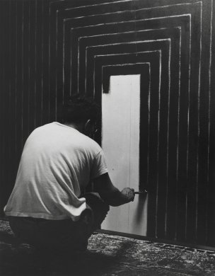 #3 (painting Getty Tomb) from The Secret World of Frank Stella