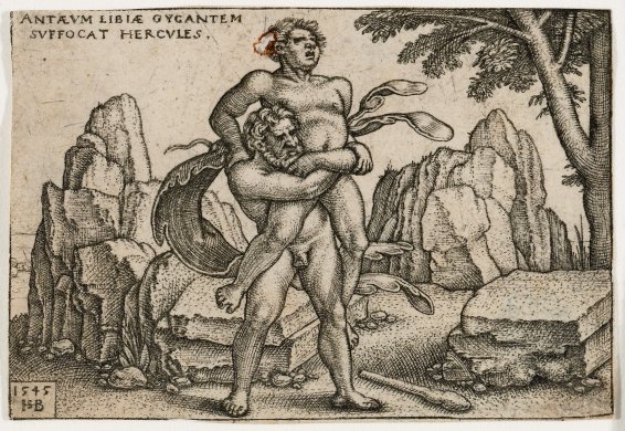 Hercules erwurgt den Antaeus (Hercules Suffocating Antaeus)