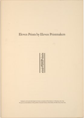 Eleven Prints by Eleven Printmakers