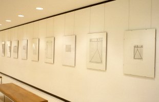 Installation view of Richard Diebenkorn: Nine Etchings and Drypoints