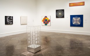 Installation view of Formal Exchange: Albright-Knox Art Gallery and Latin America