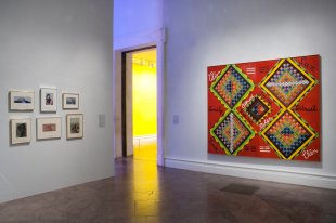 Installation view of Wish You Were Here: The Buffalo Avant-garde in the 1970s