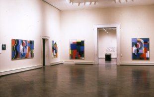 Installation view of Sonia Delaunay: A Retrospective