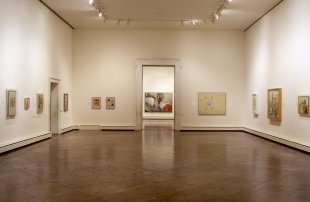 Installation view of Jess: A Grand Collage, 1951–1993