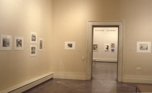 Installation view of American Graphics