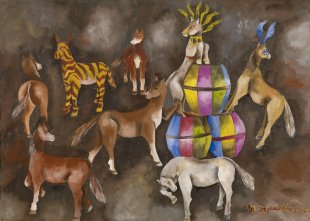 Horses of different colors