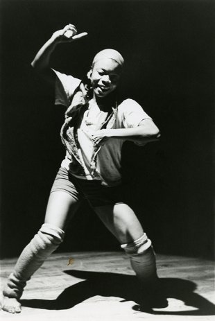 Lona Foote&#039;s Blondell Cummings performing “Blind Dates” at Just Above Midtown Gallery, November 1982, 1982