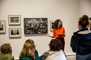 Julia Bottoms leads a Sunday Insights tour in &quot;We Wanted a Revolution: Black Radical Women, 1965–85&quot;