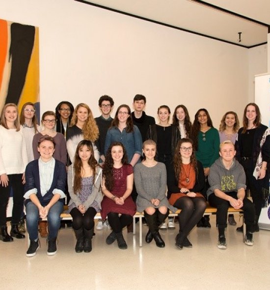 Group photo of the 2016 Future Curators