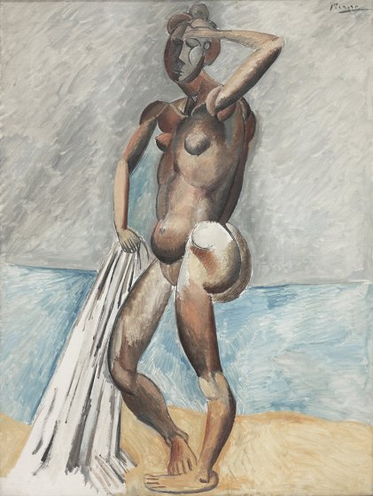 Pablo Picasso&#039;s Bather, winter 1908–9