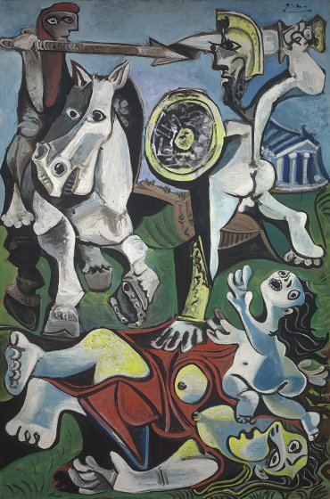 Pablo Picasso&#039;s Rape of the Sabine Women, 1963