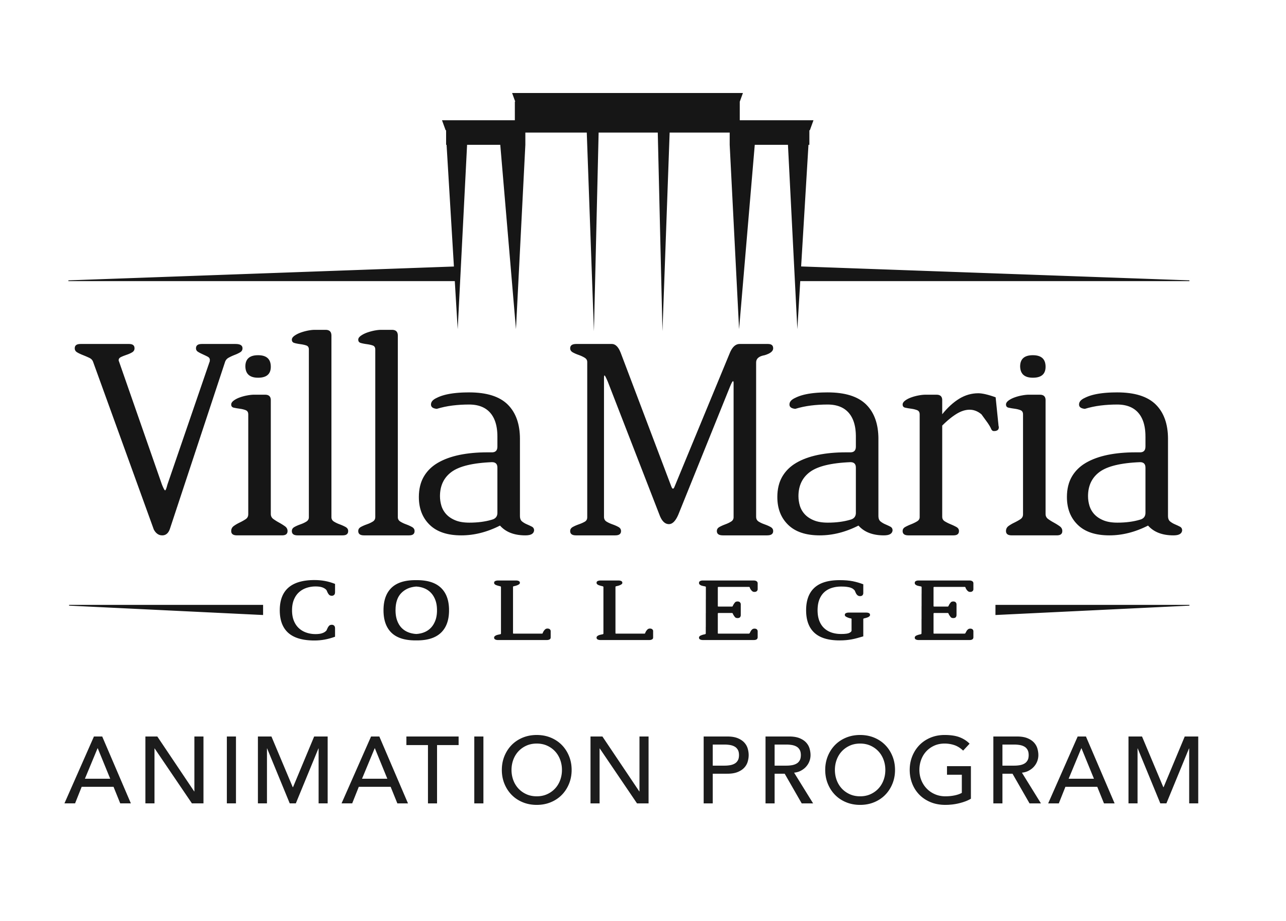 Villa Maria College Animation Program logo